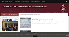 Desktop Screenshot of cementeriodesanisidro.com